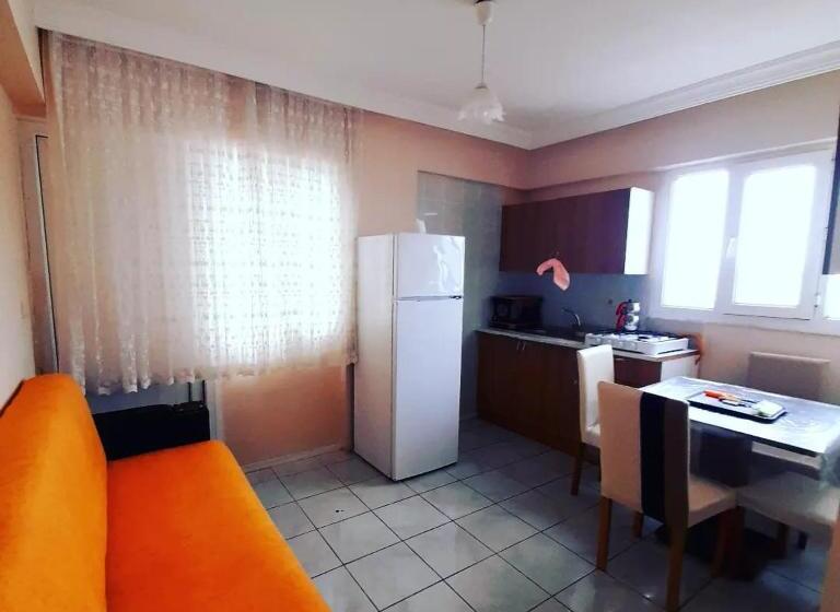 آپارتمان 1 خوابه با تراس, Zeytindali Apart