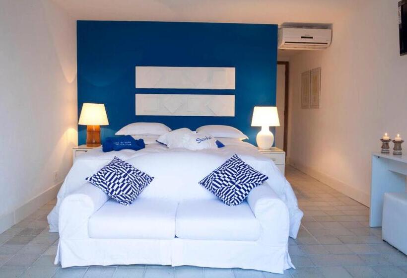 Habitación Triple Estándar Vista Mar, Pousada Casa Do Bicho Preguiça