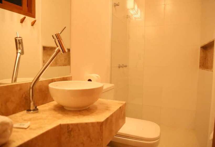 اتاق استاندارد چهار تخته, Pousada Recanto Do Sol