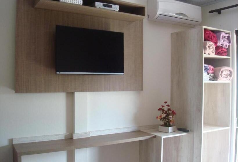 Cameră cvadruplă standard cu balcon, Pousada Estrela Da Manhã