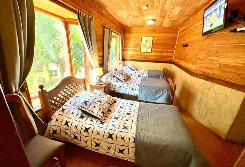 스탠다드 트리플 룸, Hostal Pucon Sur