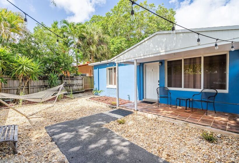 Вилла Deluxe 1 Спальня, The Blue House Fort Lauderdale