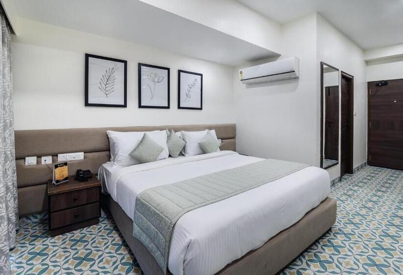 带大床的标准间, Aashreya Suites Tiruvannamalai