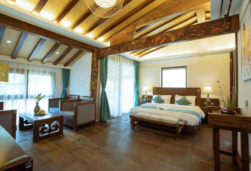 Номер Стандарт с Террасой, 丽江束河元年别院 Yuannian Lijiang
