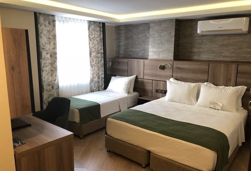 اتاق استاندارد سه نفره, Kemikpark Otel