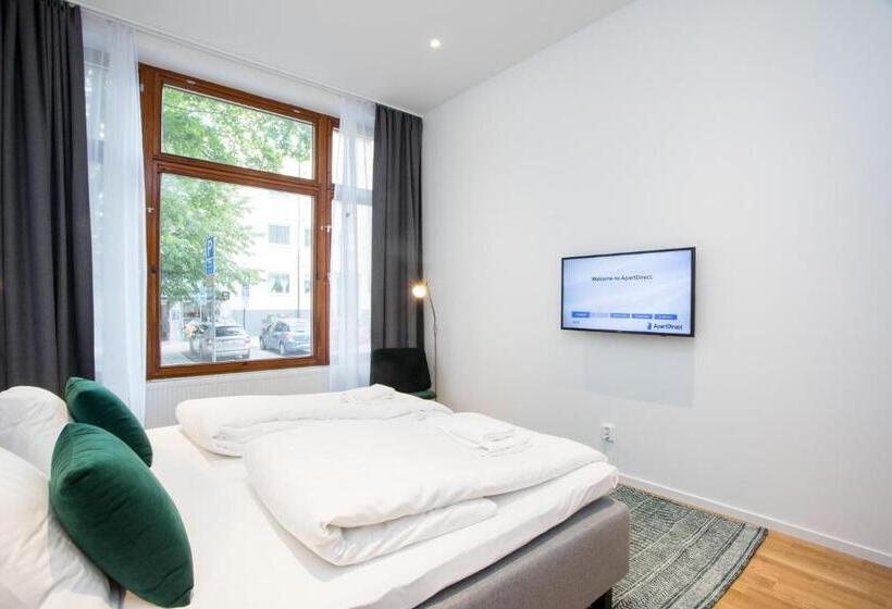 Студия Стандарт Двуспальная Кровать, Apartdirect Sundbyberg