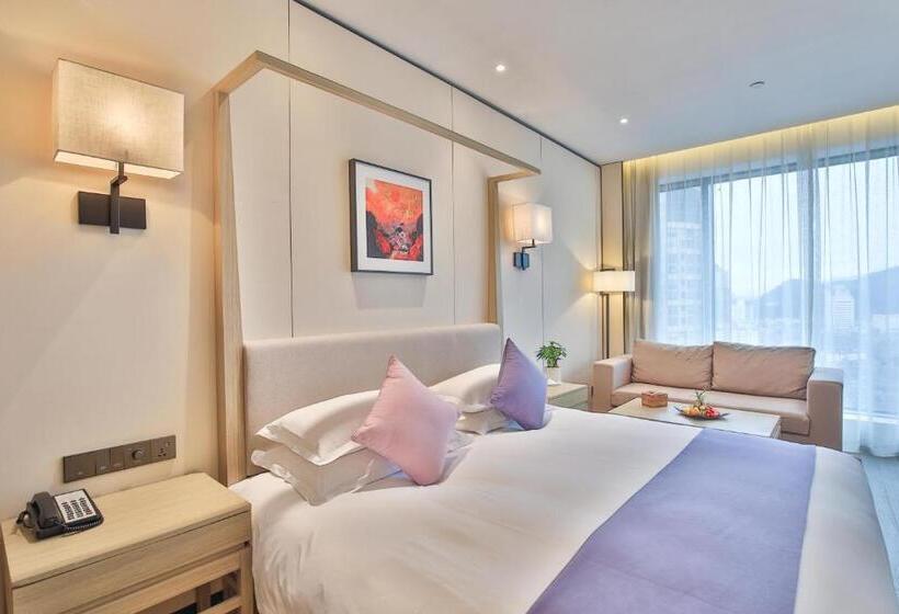 豪华房间, Ssaw Boutique Hotel Wenzhou Jiushan Lake