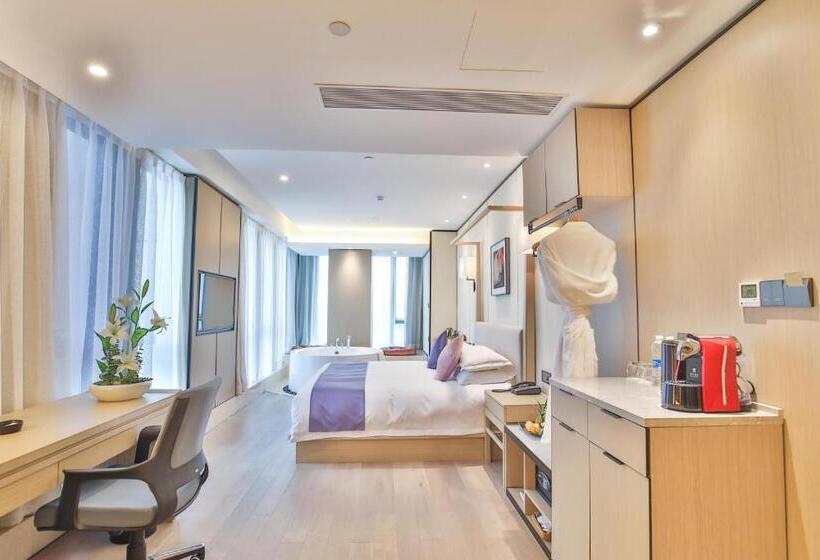带大床的标准间, Ssaw Boutique Hotel Wenzhou Jiushan Lake