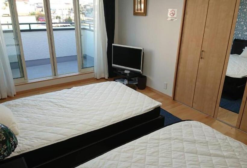 Номер Стандарт 2 Двуспальные Кровати, Guesthouse Gifu Suai