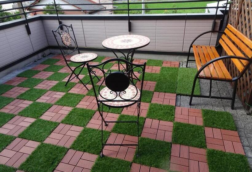 Номер Стандарт 2 Двуспальные Кровати, Guesthouse Gifu Suai