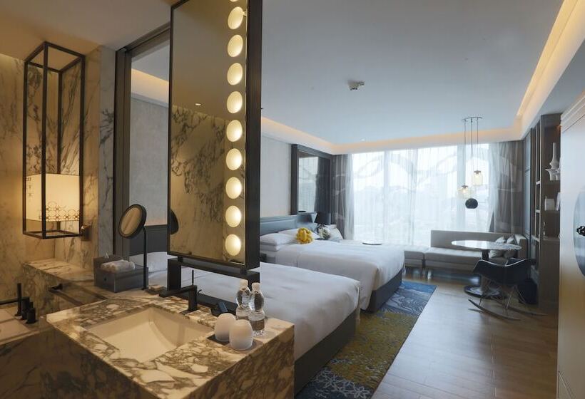 Номер Стандарт 2 Двуспальные Кровати, Renaissance Hangzhou Northeast