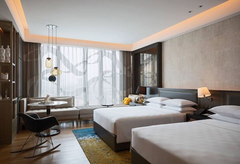Номер Стандарт 2 Двуспальные Кровати, Renaissance Hangzhou Northeast