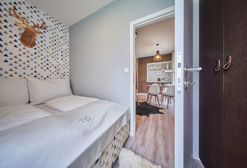 Люкс с гидромассажем, Aparthotel Svatý Vavřinec