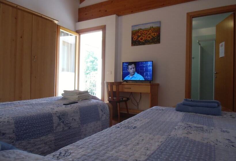 Номер Стандарт с Террасой, Agriturismo Il Podere Vedelago With Alpaca, Friends And More