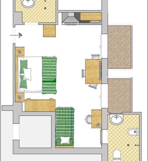 Семейное Студио, Residence Bluadria