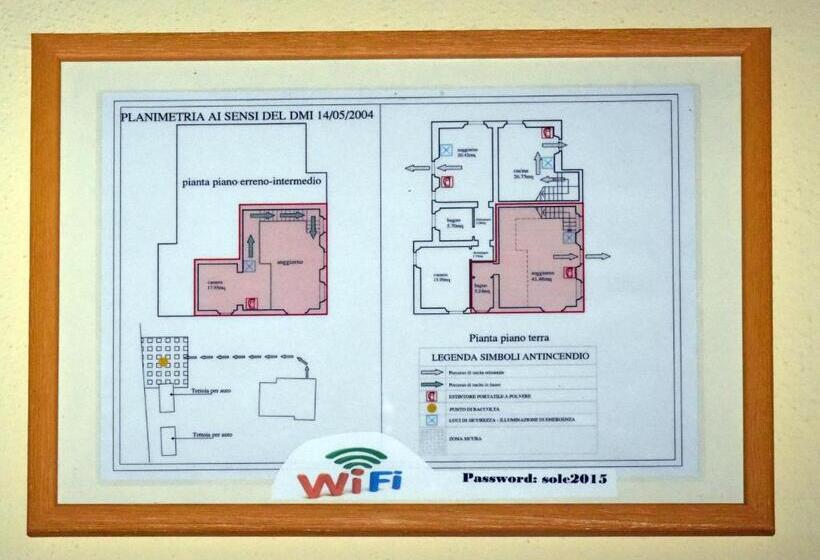 １ベッドルームアパートメント, Agriturismo La Valle Del Sole