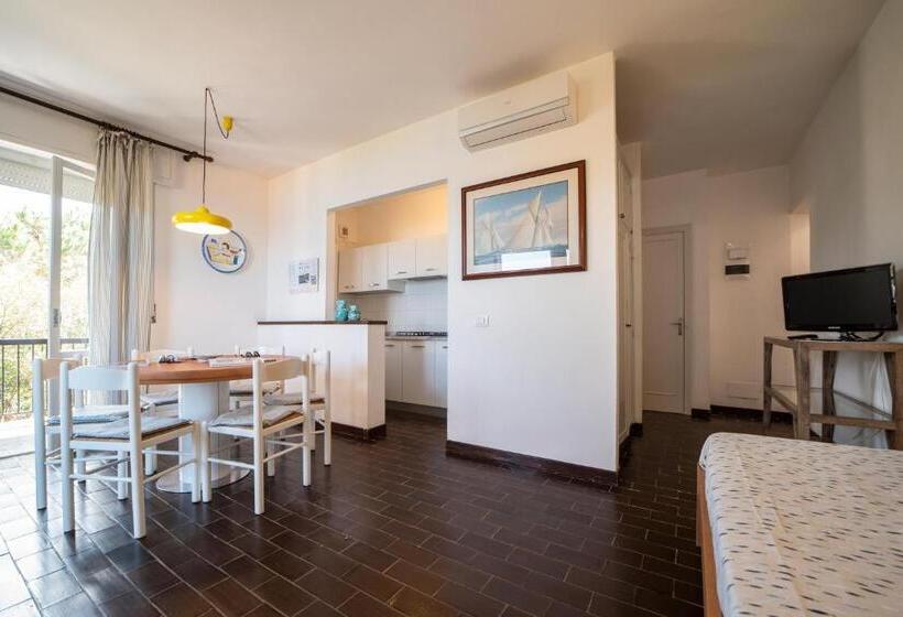 آپارتمان 2 خوابه با بالکن, Residence Capobianco