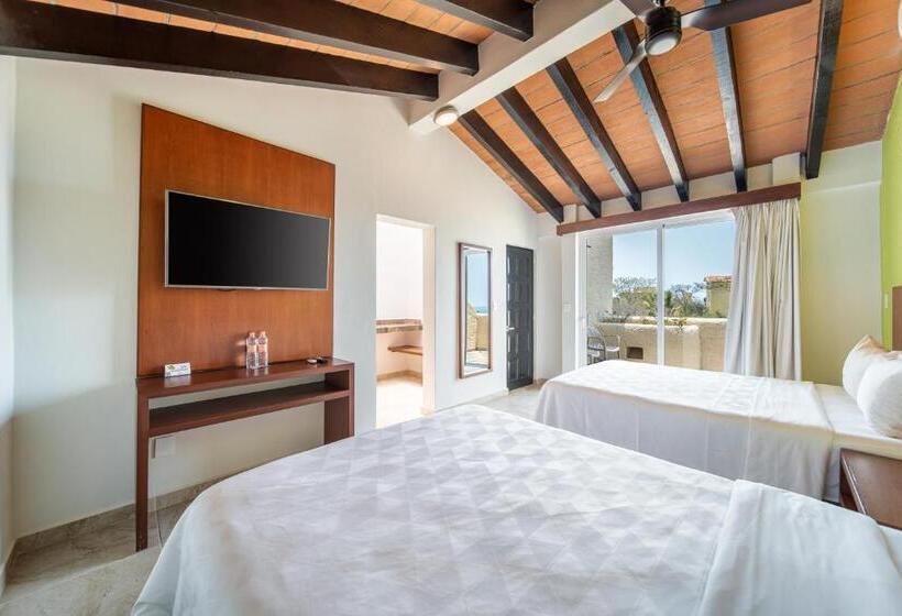 ツーベッドルーム　ヴィラ, Villas Coral Huatulco