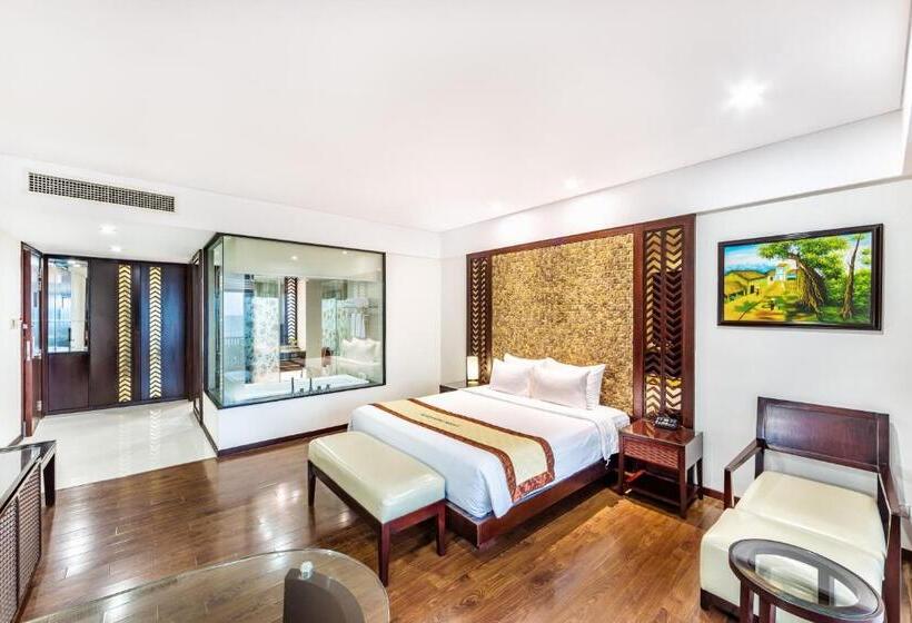 اتاق لوکس با چشم‌انداز باغ, Vietsovpetro Ho Tram Beach Resort & Spa