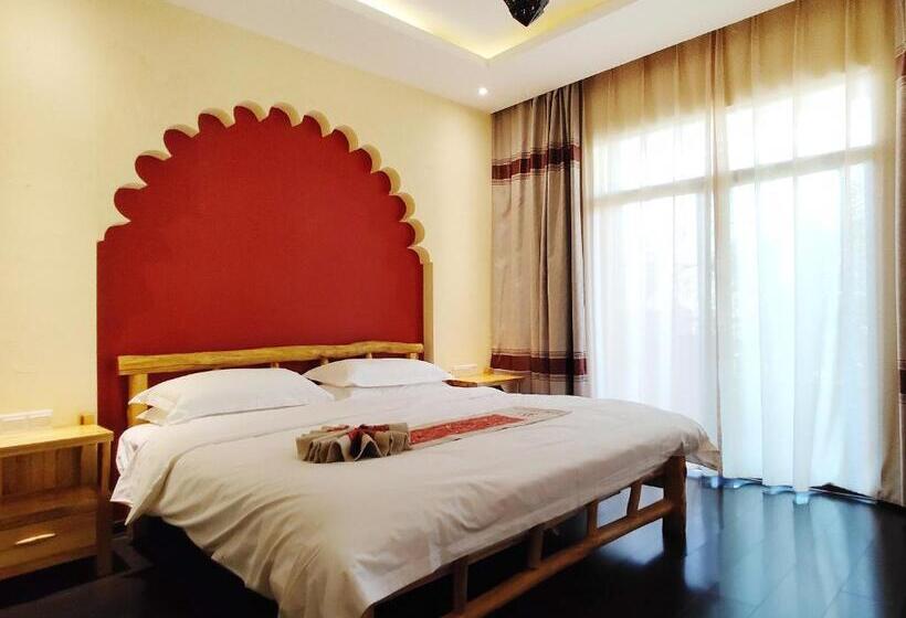 标准间带露台, Dunhuang Jinshe Times Inn