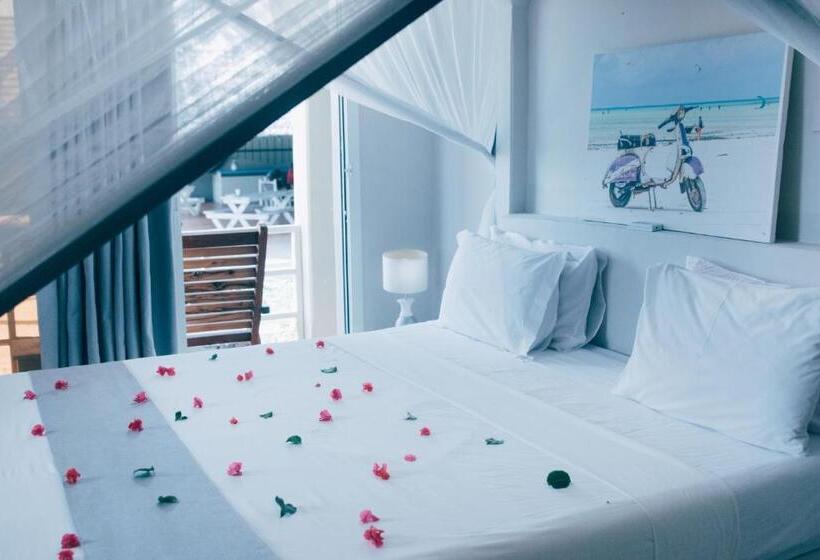 침실 1개 풀장 전망 아파트, Paje Beach Apartments &