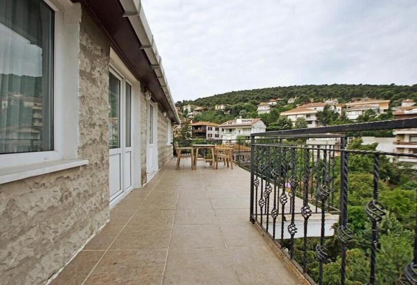 آپارتمان 1 خوابه با چشم‌انداز دریا, Büyükada Apart Hotel   Karadağ Apart