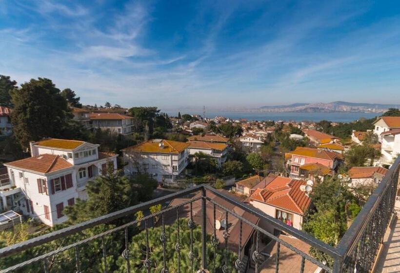 آپارتمان 1 خوابه با چشم‌انداز دریا, Büyükada Apart Hotel   Karadağ Apart