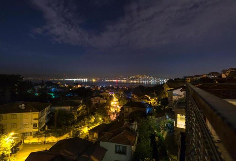 آپارتمان 1 خوابه با چشم‌انداز دریا, Büyükada Apart Hotel   Karadağ Apart