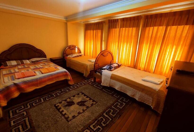 اتاق استاندارد چهار تخته, Hostal Las Balsas