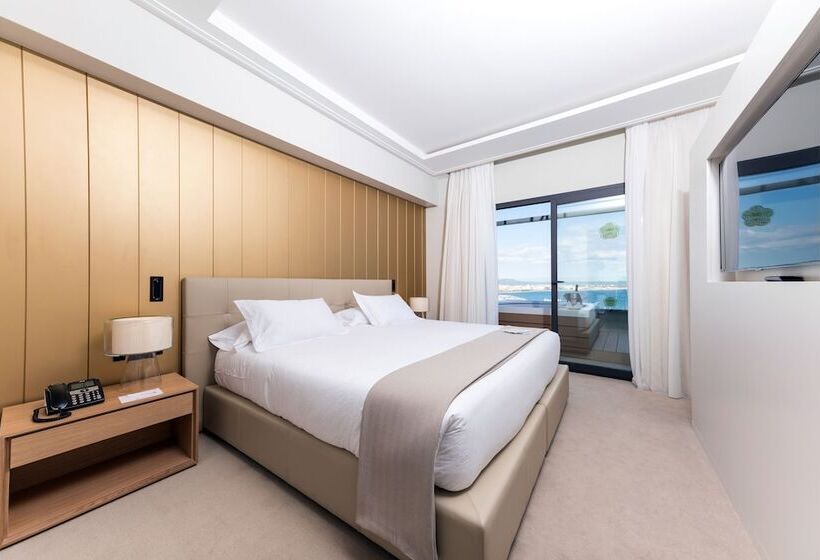 اتاق لوکس با چشم‌انداز دریا, Gpro Valparaiso Palace & Spa