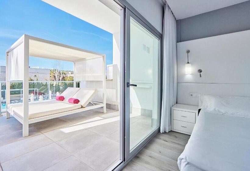 اتاق لوکس با چشم‌انداز استخر, Astoria Playa Adults Only 4 Sup