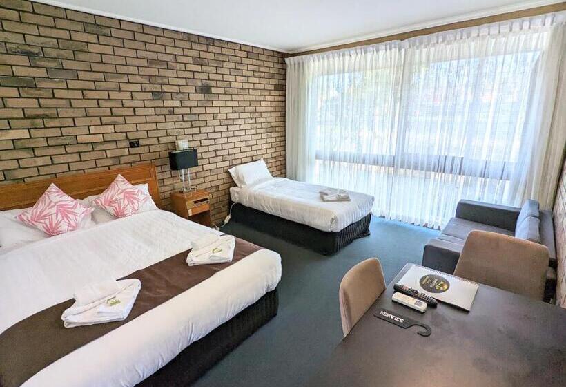 스탠다드 싱글 룸 싱글침대, Homestead Motor Inn & Apartments