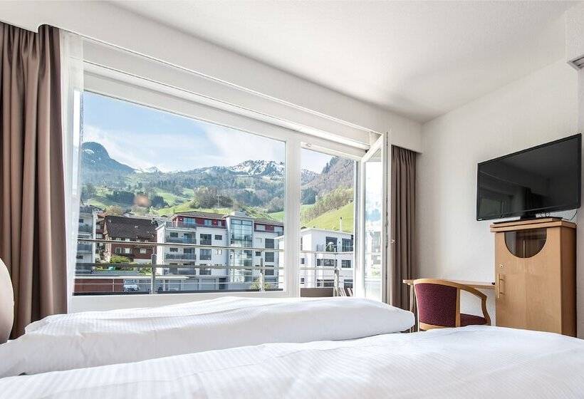 غرفة قياسية مطلة على الجبل, Seerausch Swiss Quality