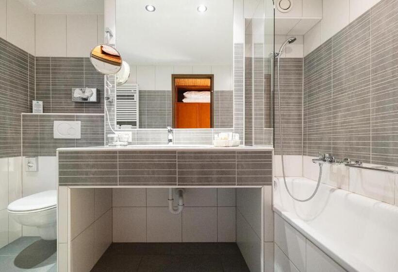 اتاق سوپریور با چشم‌انداز, Silberhorn   Residences & Spa Wengen