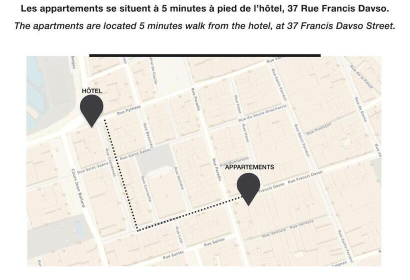 Апартаменты 1 Спальня с Террасой, Maisons Du Monde Hôtel & Suites   Marseille Vieux Port