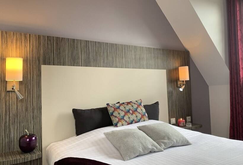 اتاق استاندارد, Logis Hotel La Croix Blanche Fontevraud