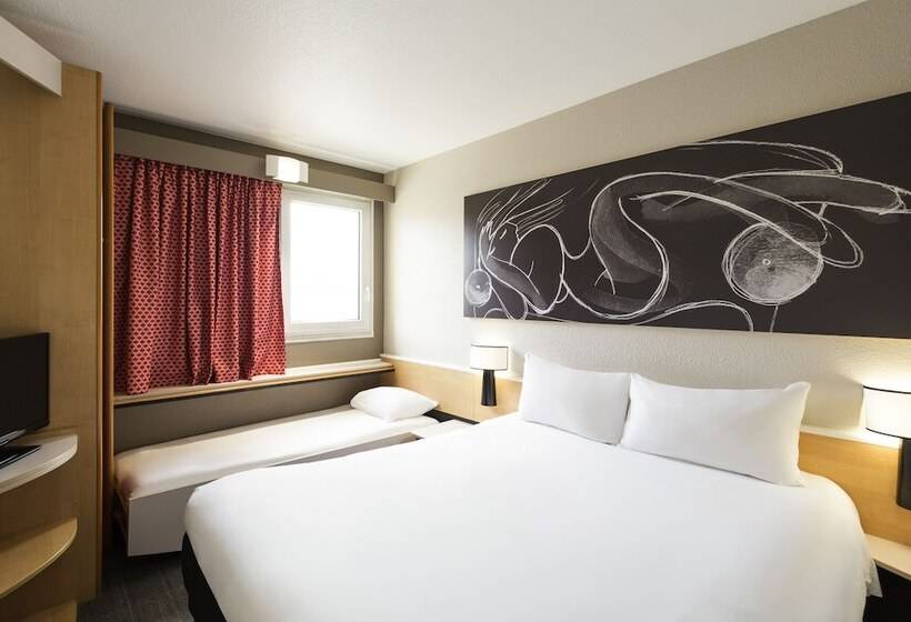 Номер Стандарт, B&b Hotel Bordeaux Mérignac Cadera Aéroport