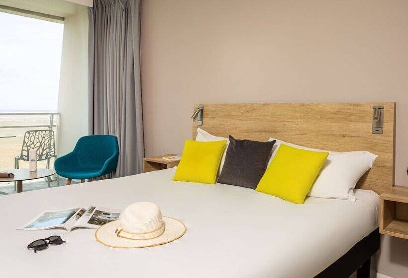 Номер Стандарт Двуспальная Кровать Вид на Море, Ibis Thalassa Le Touquet