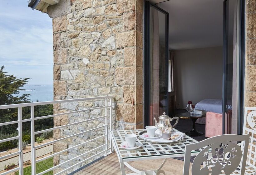 オーシャンビューデラックスルーム, Manoir De Lan Kerellec