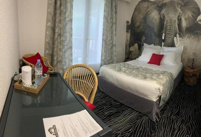 اتاق استاندارد با بالکن, Au Palmyre Hôtel