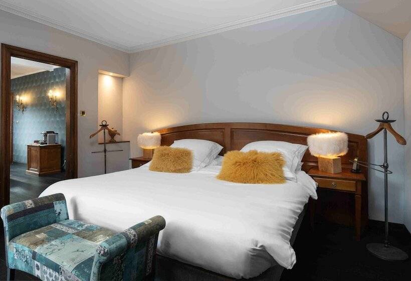 Люкс, La Cheneaudière   Hôtel Spa   Relais & Châteaux