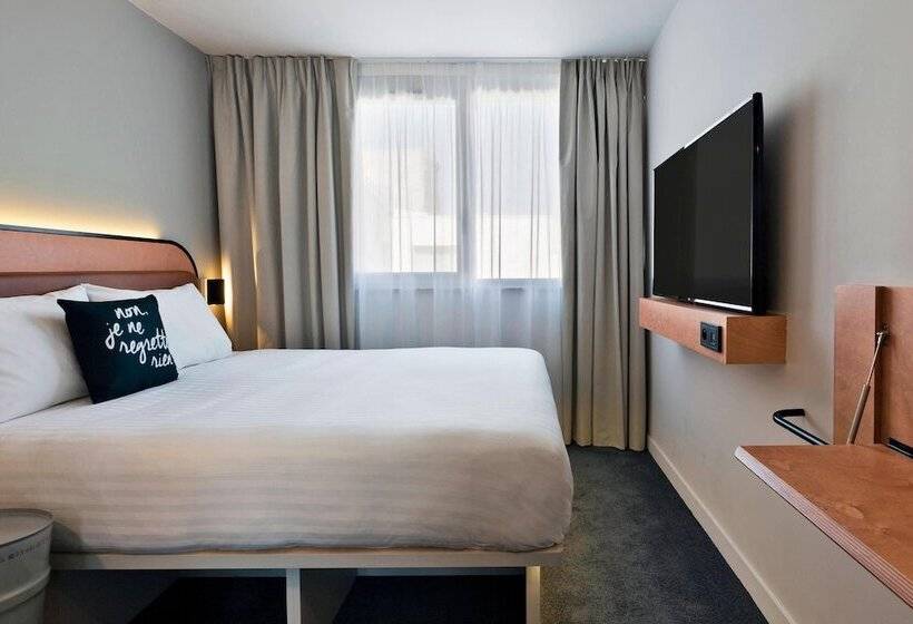 标准间带双人床, Moxy Paris Bastille