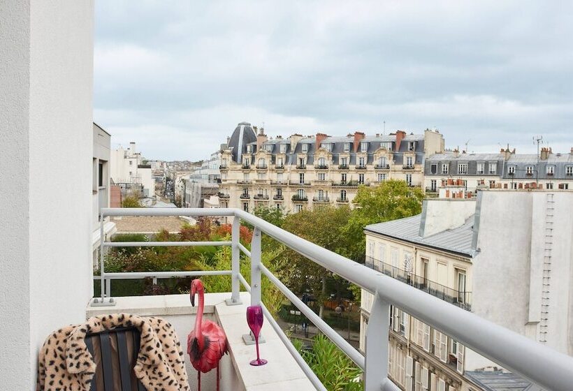 标准间带双人床, Moxy Paris Bastille
