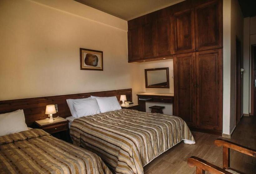 اتاق استاندارد سه تخته با چشم‌انداز, Domotel Anemolia Mountain Resort