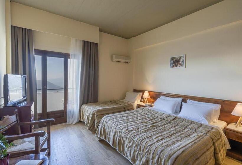 Трехместный Номер Стандарт с Видом, Domotel Anemolia Mountain Resort