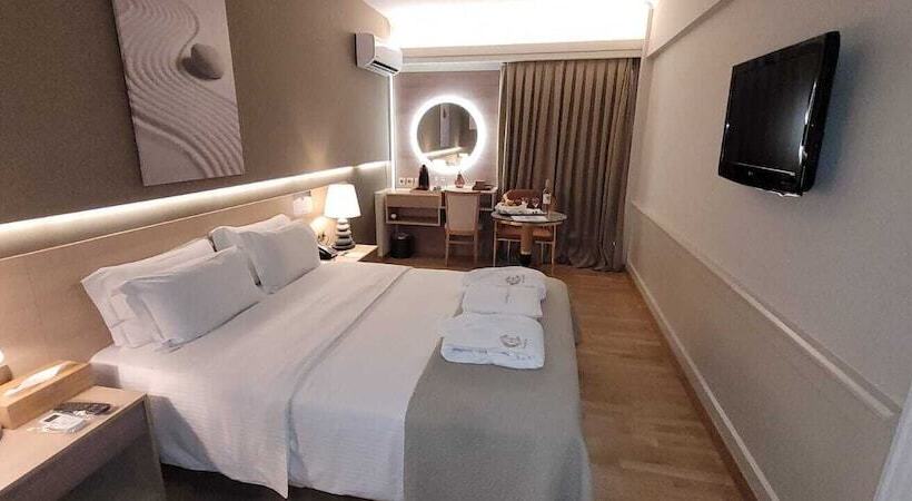 스탠다드 싱글 룸 바다 전망, Coral Hotel Athens