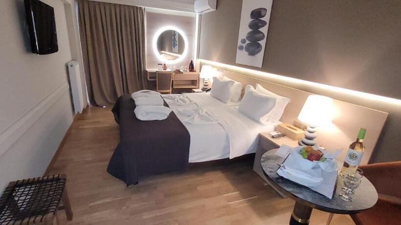 스탠다드 룸 바다 전망, Coral Hotel Athens