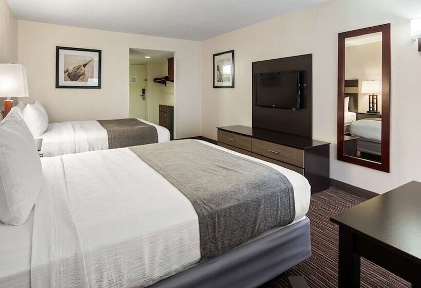 Номер Стандарт 2 Двуспальные Кровати, Best Western Oak Manor