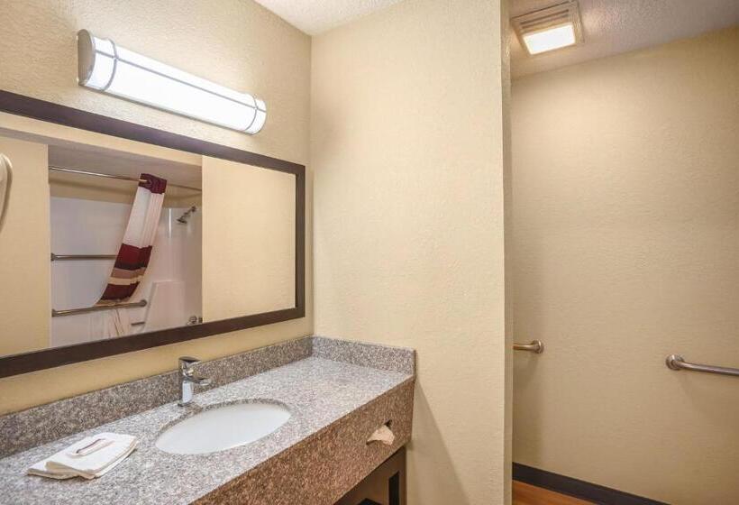 اتاق سوپریور با تخت بزرگ, Red Roof Inn Des Moines