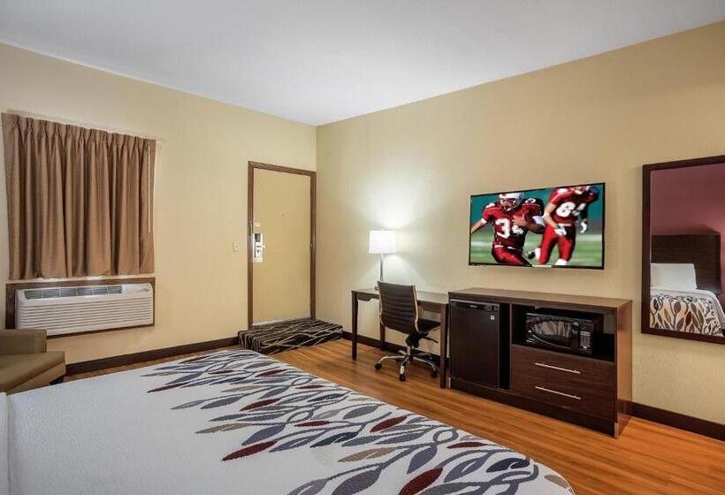 اتاق سوپریور با تخت بزرگ, Red Roof Inn Des Moines